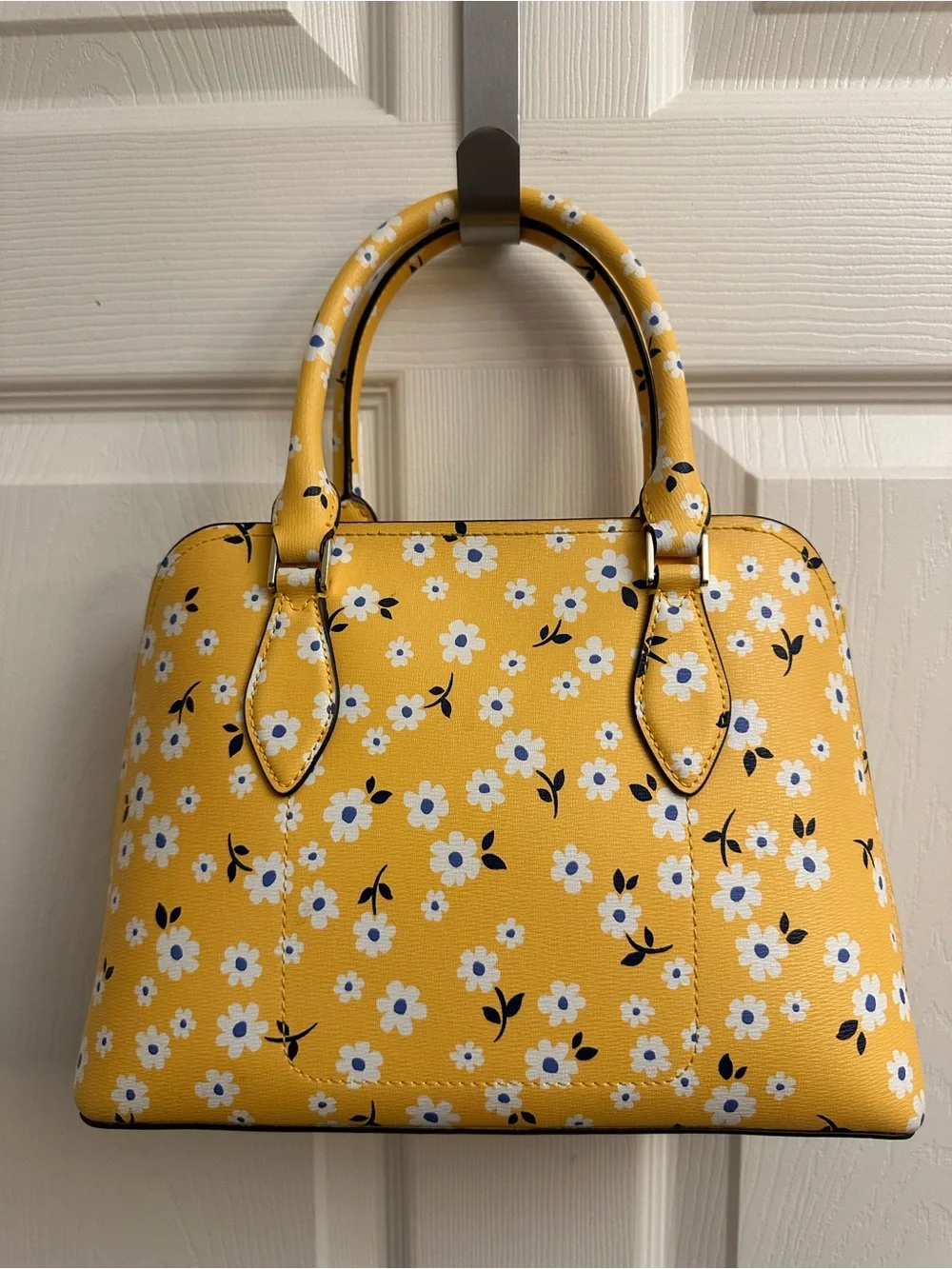 kate spade Yellow Floral Dome Satchel